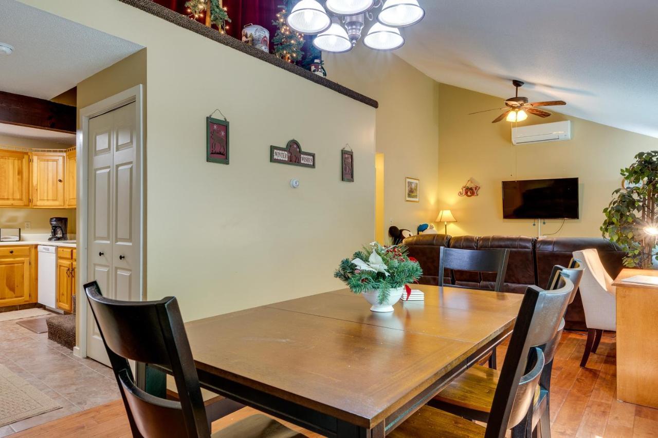 Bartlett Townhome With Balcony 1 Mi To Ski Resort! Luaran gambar